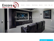 Tablet Screenshot of hi-techhomesolutions.com